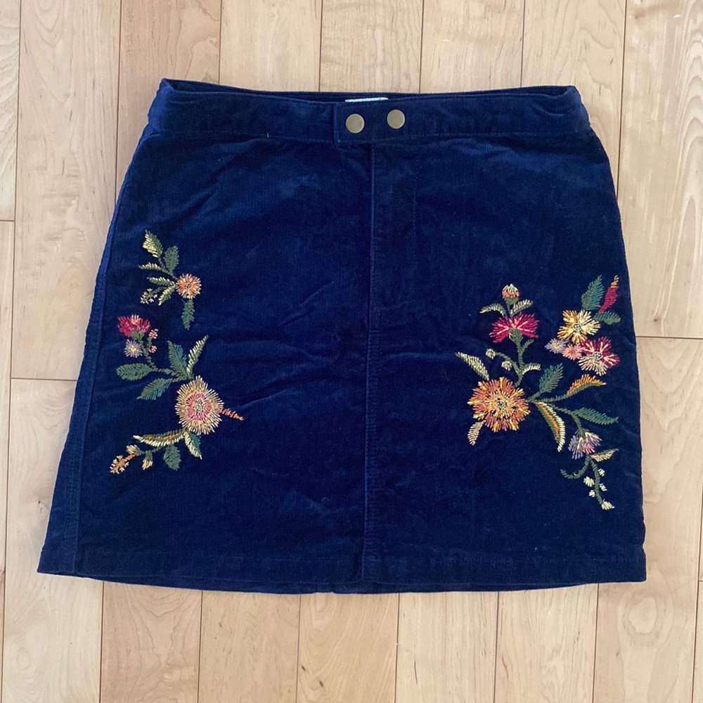 Corduroy Skirt